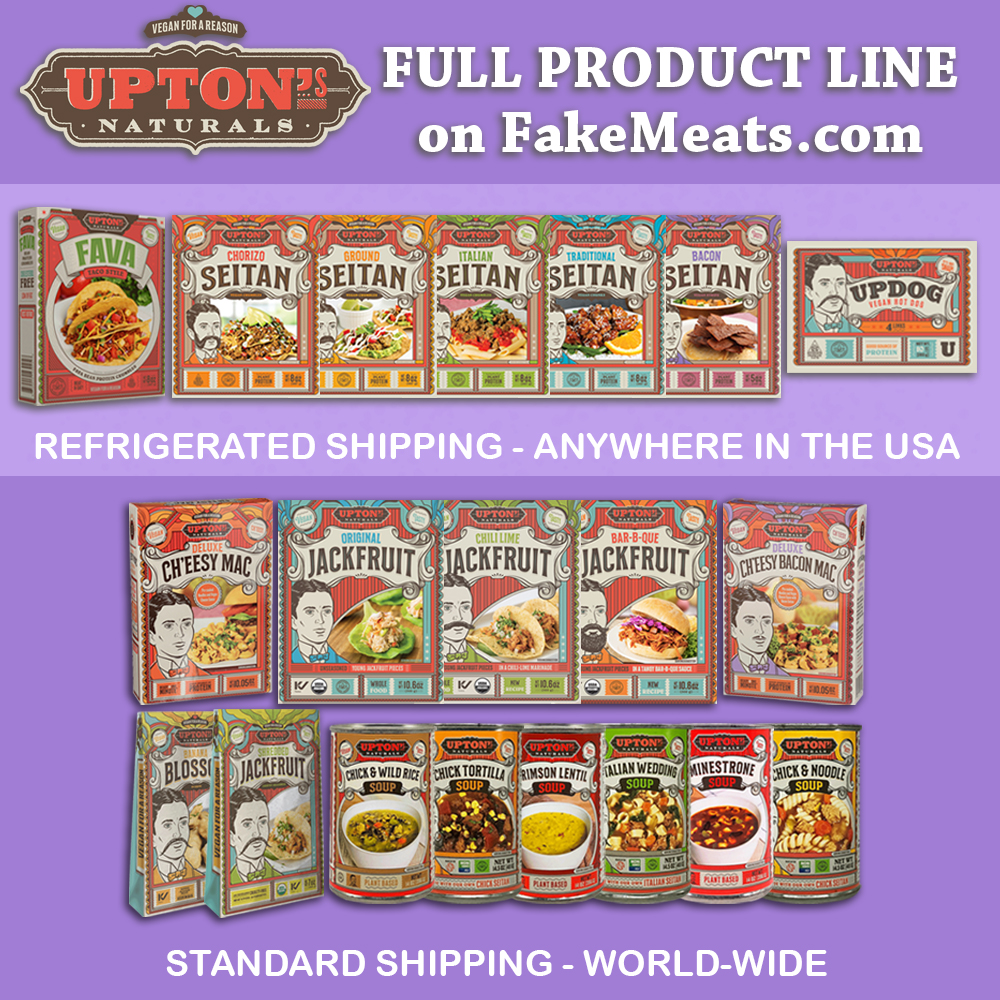 Uptons Naturals Products on FakeMeats.com